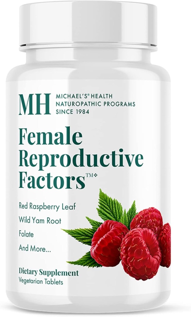 MICHAEL sundhed Naturopatiske programmer kvindelige reproduktive faktorer - 60 Vegetariske tabletter - næringsstoffer til støtte sund conception & Graviditet - 20 Servere