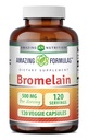 Amazing Formulas Bromelain Supplement 124; 500 Mg Per Serving Medic124; Veggie Kapsler Medic124; Non- GMO Medic124; Gluten Free Medic124; Lavet i USA Medical 124; Ideel til vegetarer (1 pakke Medical 124; 120 Greve)