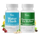 DR VITAMIN LØSNING Diuretiske vandpiller & termogene Fat Burner Bundle - 120 Caps