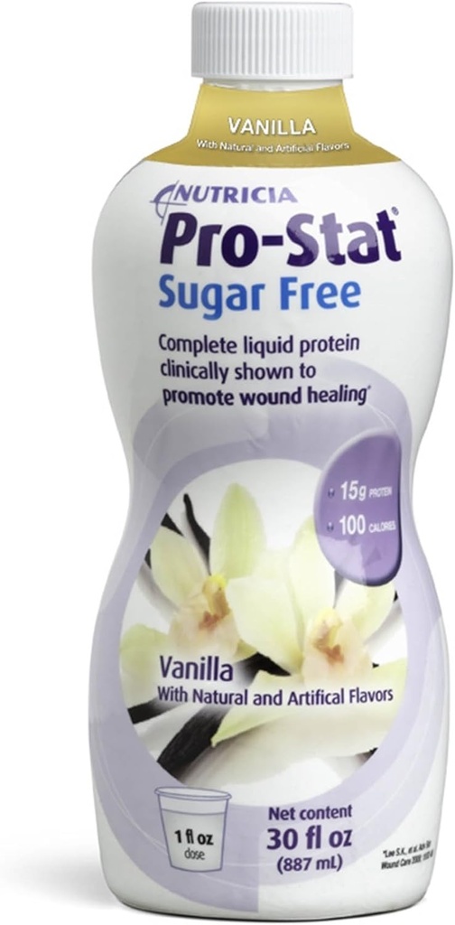 Medicinsk ernæring Usa Inc Pro Stat Sugar Free Liquid Protein Nutritional Supplement, Mnu40064, 1 Pound