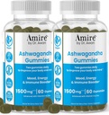 Amire by Dr. Awan Ashwagandha Gummies, Mood, Energy, & immunbooster, 120ct, 60day Supply