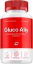 Gluco Ally kapsler - GlucoAlly Advanced Supplement, Alle naturlige formel til at opretholde sunde niveauer, maksimal styrke Daglig formel, Gluco Allyal kapsler Anmeldelser (1 pakke - 60 kapsler)