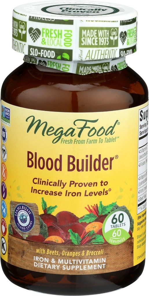 Megafood BLOOD BYGGER DailyFoods 60 ct.