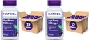 Natrol Acai Berry, Kosttilskud, Antioxidant Protection & Defense, The Ultimate Super Fruit, 1000 mg Veggie Capsules, 75 Greve (Pack of 24)