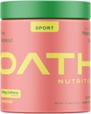 Oath Nutrition Sport Sugar Free Pre-Workout Powder, Melonade Stand, Contains Creatine Monohydrate, Caffeine and Beta Alanine, Pre Workout Powder for Women and Men, 25 Servings