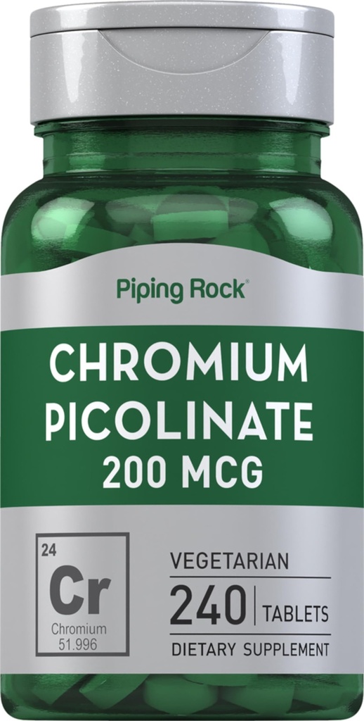 Piping Rock Chrom Picolinate 200mcg