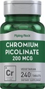 Piping Rock Chrom Picolinate 200mcg