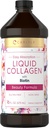 Carlyle flydende kollagen til kvinder og mænd i 124; 16 fl oz 124; med Biottin 124; Type I & III; Berry Flavor 124; Non- GMO & Gluten Free Supplement