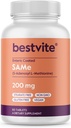BESTVITE SAM- e 200mg (60 tabletter) (1- Pack) Premium Ingredient fra Italien.