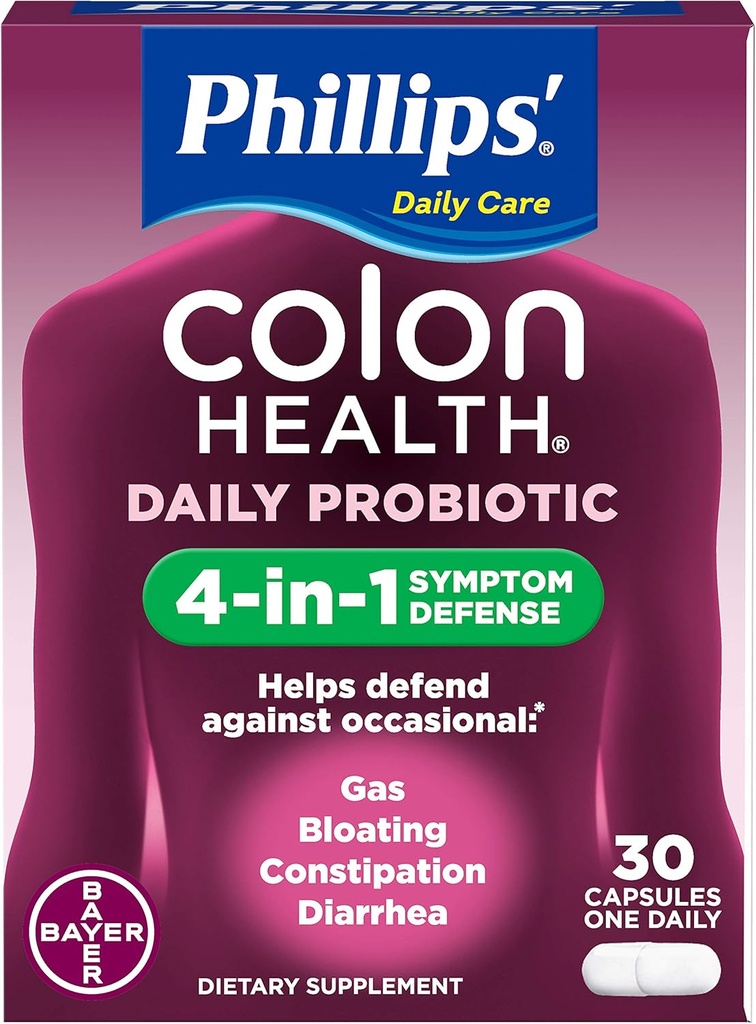 Phillips Colon Health Probiotiske Caps 60 ea