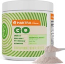 Zahler Mantra Go, The Pre- Workout Energy Booster Supplement, Tropical Berry Flavored, 30 Serveringer.