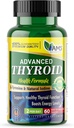 America Medic & Science Advanced Thyroid (60 Kapsler) Note 124; Thyroid Support til mænd og kvinder