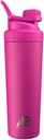 AeroBottle Cryo Shaker Cup, Isoleret rustfrit stål vandflaske og Protein Shaker, blander protein og prætræning med turbulent blanding teknologi, ingen blending Ball eller Wisk, 26oz, Rosy Sunset Pink