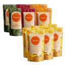 Brodo Deeply Rooted Organic Chicken Broth med gurkemeje & Gingefær 124; Nutrient Dense, Chef Crafted Bone Broth i Single Serving Pouches