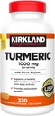 Kirkland Signature Turmeric with Black Pepper, 1000mg (320 Count)