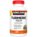 Kirkland Signature gurkemeje med sort peber, 1000mg (320 Greve)