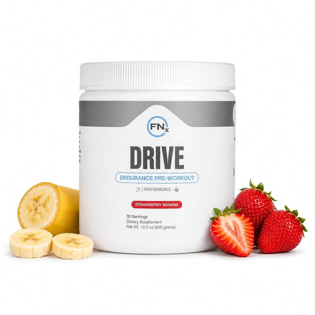 Driv Endurance Pre-workout: Energi, Styrke & Endurance Support med Creatin, Nitric Oxide Boost, Beta Alanine, L- Citrullin & Mere; Ingen Crash, Quick Recovery