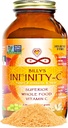 Infinity- C Organic Whole- Food Sourced Vitamin C Pulver C124; Acerola, Camu Camu & Amla C124; 1000mg Superfood C C124; High- Potency C124; Shilajit, Astragalus Root & Ginger C124; Vegan, Non- GMO (30 Servere)