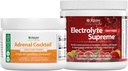 Jigsaw Health Bundle Yester124; Adrenal Cocktail, 60 Servere (Jar), og Electrolye Supreme (Fruit Punch), 60 Servere (Jar)