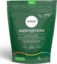 Centrum Supergreens - Superfood Powder & Multivitamin for Adults – Greens Powder with Spirulina, Mushroom, Prebiotics & Enzyme Blend – 30-Day Supply
