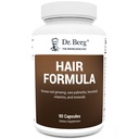 Dr. Berg All- in- One Vitamin til hår, hud og negle - Avanceret formel med biotin, Saw Palmetto, DHT Blocker, & Trace Minerals - 90 Veg kapsler