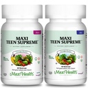 Piger og drenge Multivitamin Bundle med D3, Jern, Calcium, Biotin, fordøjelsesenzymer - Multi Vitaminer for energi, Immunum & Mood Support - 60 Greve hver