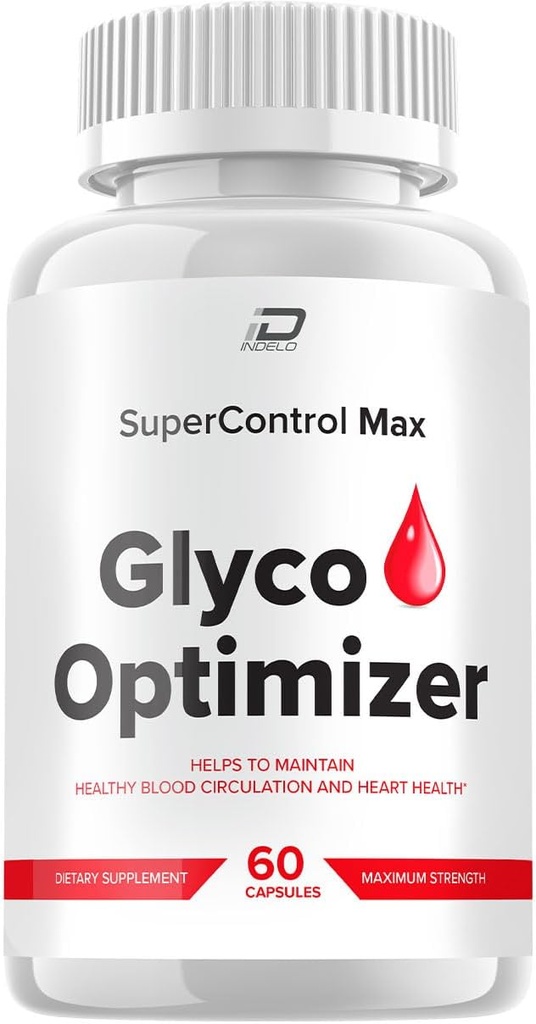 Super Control Max Glycogen Support Capsules Supplement - Supercontrolmax Optimizer Advanced Formula, Super Control Max, SuperControl Max Booster Reviews, Glycogen Supplement (1 Pack - 60 Capsules)