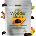 Plante Folk Wonderburn Metabolisme & Cravings Control Gummies, Zero Sugar, Ripe Mango Flavor (60 Greve)