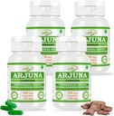 Natural and Pure Herbal Terminalia ARJUNA (Arjuna) Uddrag Kapsler 124; Højeste Potency, 100% Herbal Produkt Buddy 124; Pack af 60 X 500 mg. Veg. Kapsler (Pack af 4 Jar)