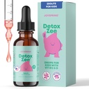 JoySpring DetoxZee Zeolite Drops for Kids – Clinoptilolite Mineral Supplement with Vitamin D3 & Cyanocobalamin B12 – Liquid Vitamins for Kids, Mild Berry Flavor, Crafted in USA, 30 Servings
