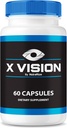 NutraRize X Vision Capsules - Daglig Eye Support Formel med naturlige ingredienser til at hjælpe med at vedligeholde Visual Wellness og Eye Comfort