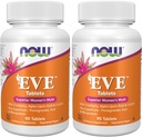 Now Supplements, Eve ™ Women 's Multivitamin with Cranberry, Alpha Lipoic Acid and CoQ10, Plus Superfruit - Pomegranat, Acai & Mangosteen, 90 tabletter (pakke med 2)
