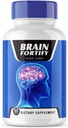 rize laboratorier - BrainFortify Supplement, Organic Memory Supporting Formel til at reducere de negative virkninger af hjerne tåge, Bruges til Boost Memory (60 kapsler)