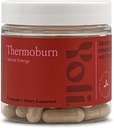 Yoli ® Thermoburn Energy Supplement med Green Tea Leaf, Guarana, Cholin, Hindbær Ketoner og Thermo- G Proprietary Blend - Energy Vitamin, 60 kapsler
