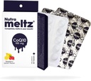 Nutra meltz CoQ10 100 mg - Coenzym Q10 Understøtter hjertesundhed, Forbedrer energiproduktion Quick Opløsning Tablets for Enzyme Mangel - Hindbær & Lemon Flavor (60 tabletter)