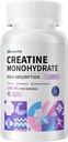 Creatin- monohydrat kapsler -3 Kreatin- kapsler per servering, 250 mg, Gluten Free, 90 kapsler