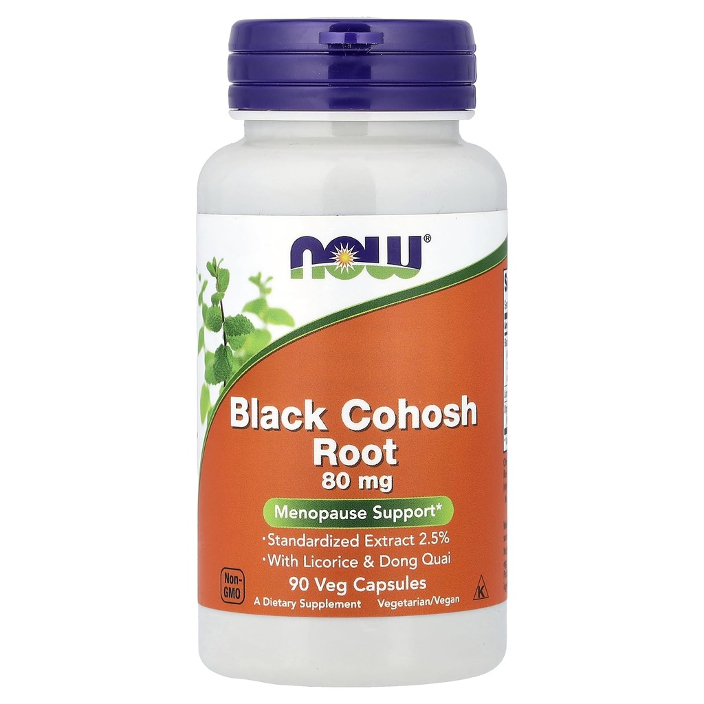 Now Foods Black Cohosh 80 mg