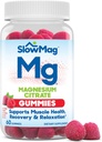 BlowMag Magnesium Citrate Gummies - Understøtter Muscle Health, Recovery & Afslapning, Natural Berry Flavored, 60 Greve