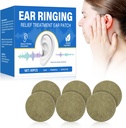 Tinnitus Relief for Ringende Ører, 60 PCS Tinnitus Trêatment Patches, effektivt Reducere Øre Ringning & Øre Støj, Tinnitus Patches med naturlige ingredienser, Forbedrer Øre Diskomfort