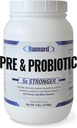 Ramard Total Prebiotic & Probiotic Equine Formel - Natural fordøjelsestillæg for heste Optimal Gut Sundhed, Nutrient Absorption, Foal Support Pro & Pre Biotics for Livestocks og Horse 5 lbs Jar