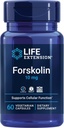 Life Extension Forskolin, Coleus forskohlii, Cellular Energy Health Support Supplement, 10 mg, standardiseret ekstrakt, Non- GMO, Gluten- Free, Vegetar, 60 Kapsler, 1-2 Måned Supply