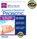 trunature Advanced Digestive Probiotic, 100 Capsules (3 Pack)