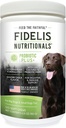 FIDELIS Probiotika Plus + Pet Probiotika til hunde, fordøjelsesbesvær, Gær, Itchy Skin / Øre, Paw Licking, Safe Dog Treat Supplement for Kæledyr, Voksen, Stor & Lille, Made in USA, Duck Flavor, 120 Tyg