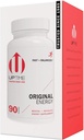 UPTIME Original energi, 90 energitabletter, 200mg per servering, Lavet med naturlig koffein, C-vitamin, CoQ10, Calcium, Ginkgo Biloba, Ginseng & L- Carnitin, nul kalorier, 66mg koffein Per tablet