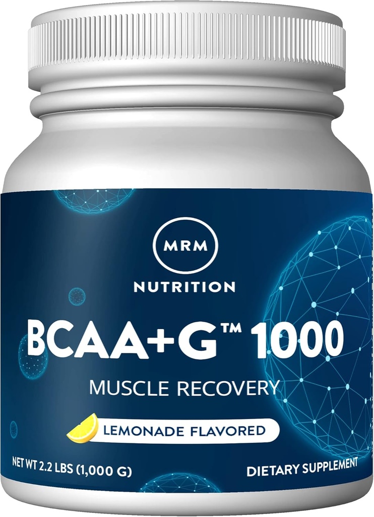 MRM BCAA + G, Lemonade, 35,2 -Ounce (1000g) Plastic Jar