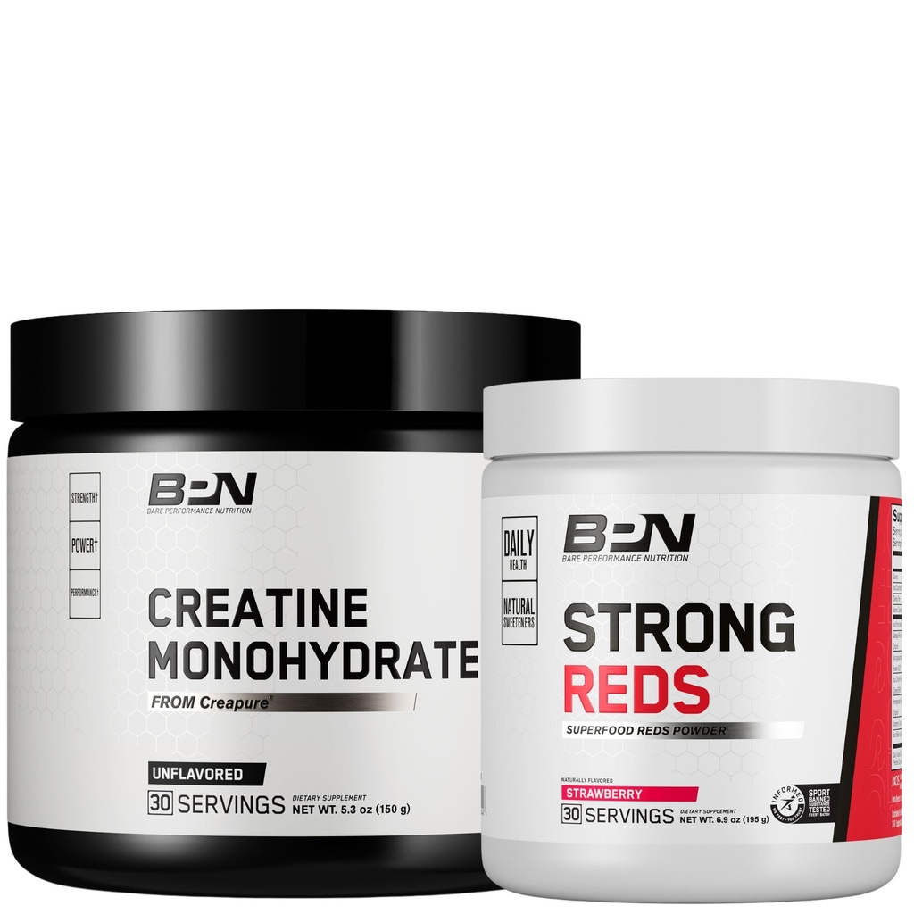 BPN Creatine Monohydrat & Stærk Reds Bundle
