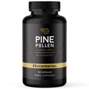 Surthrival: Pine Pollen Powder Kapsler (180 Greve), Wild Hartered, Energi & Endurance Genoprettelse