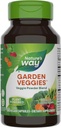 Nature 's Way Garden Veggies, Veggie Powder Blend, 900 mg per 2 - Capsule Serving, 60 Vegan Kapsler (Packaging May Vary)