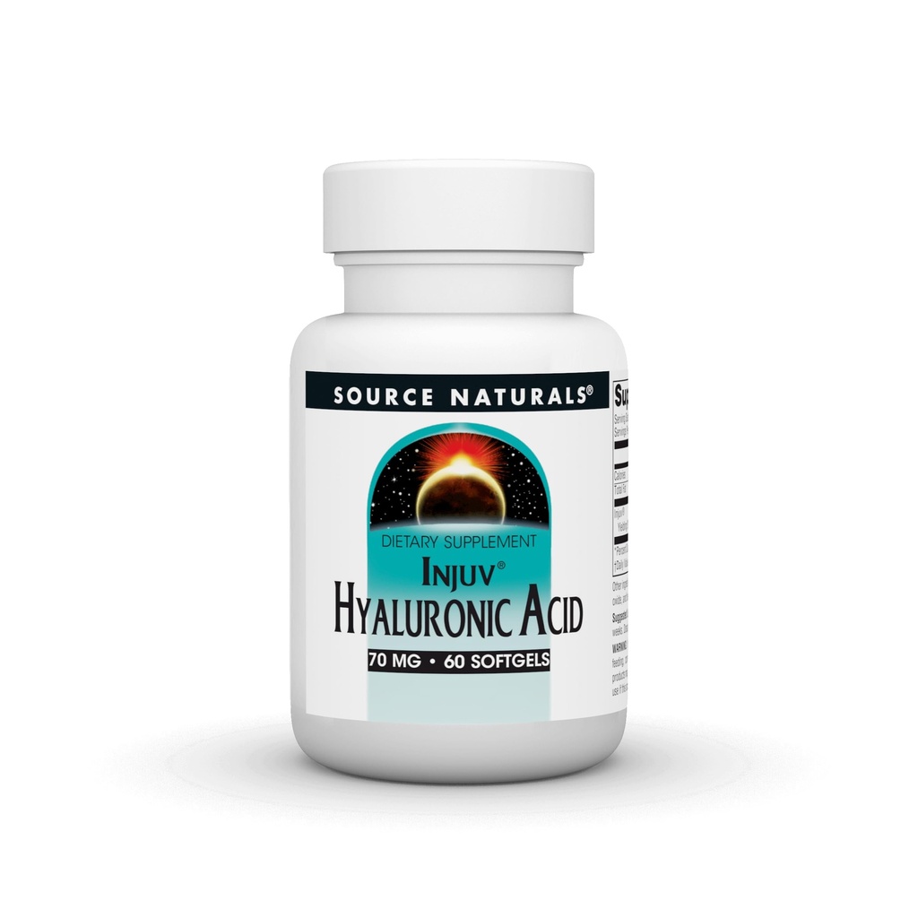 Source Naturals Hyaluronsyre Injuv 70 mg - 60 Softgels