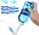 Carllg Neti Pot - Nasal kunstvanding Vask flaske med Sinus skyllesalt til voksne & Kid (300ml flaske med 30 saltpakninger)
